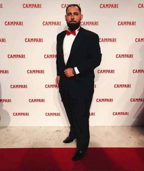 Cearense Luiz Victor Torres viajou para Roma a convite da marca Campari