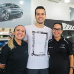 Clarisse Holanda, Andre Aguiar e Carol Mota