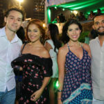 Davi Alcantara, Raquel Aguines, Talita Valente e Edivar Filho