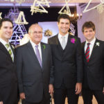 Erico, Luiz Carlos, Thiago e Acrisio Valente