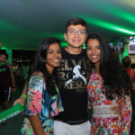 Fernanda Albano, Leno Falcao e Roberta Albano