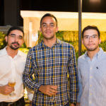 Lucas Correa, Thiago Parente e Rafael Rocha