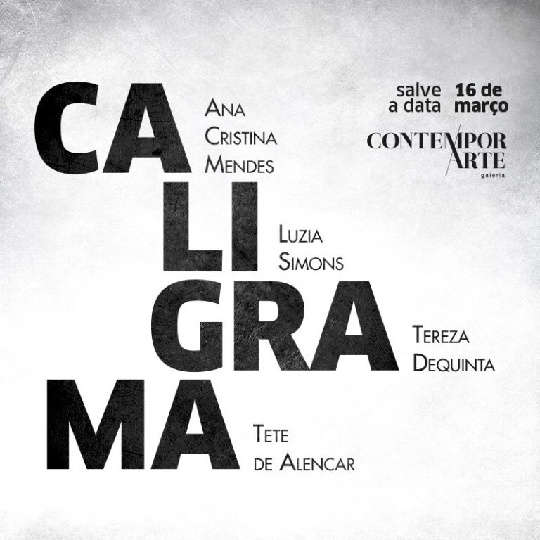 Exposição coletiva Caligrama