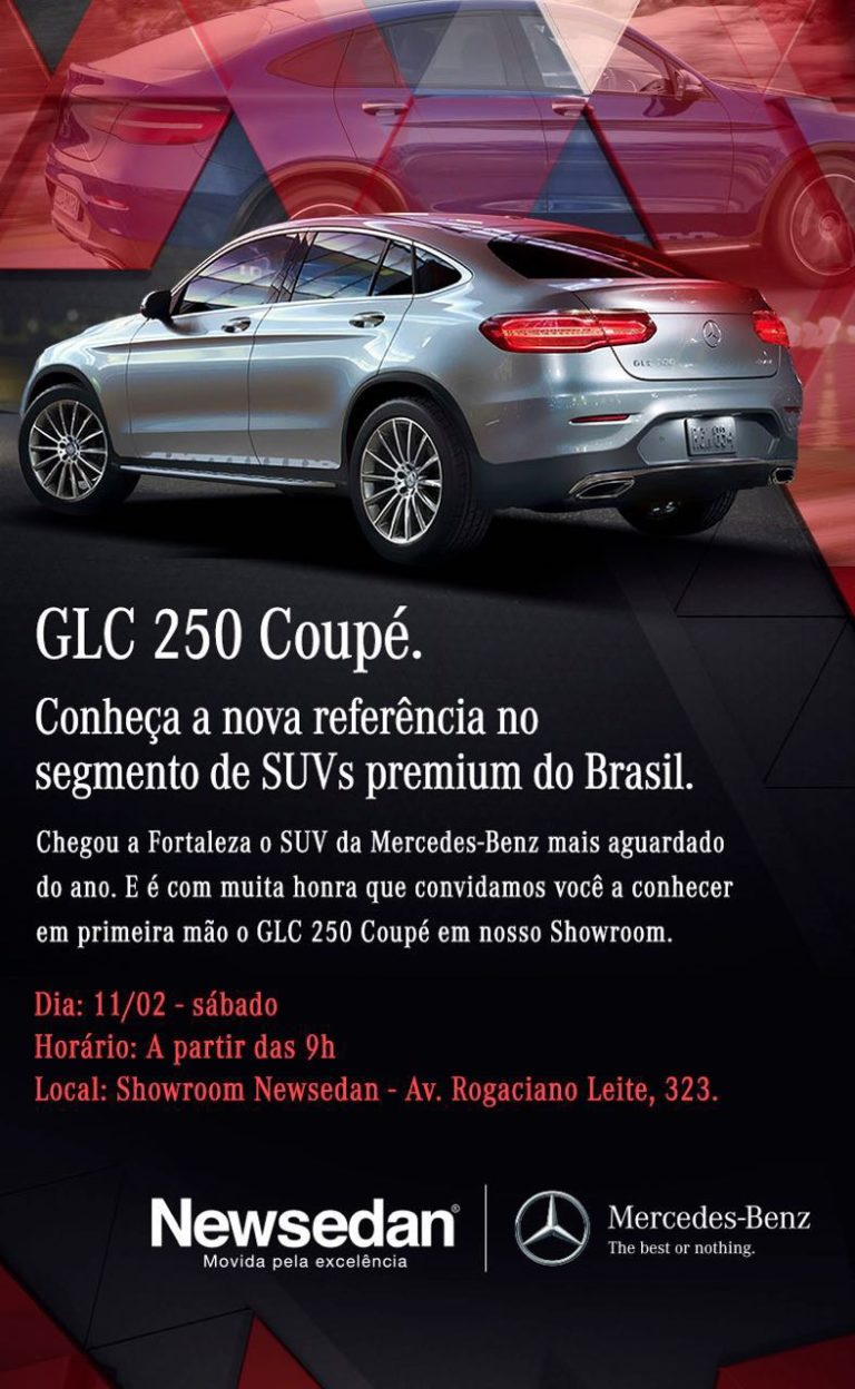 Newsedan irá lançar sua nova SUV, a GLC Coupé