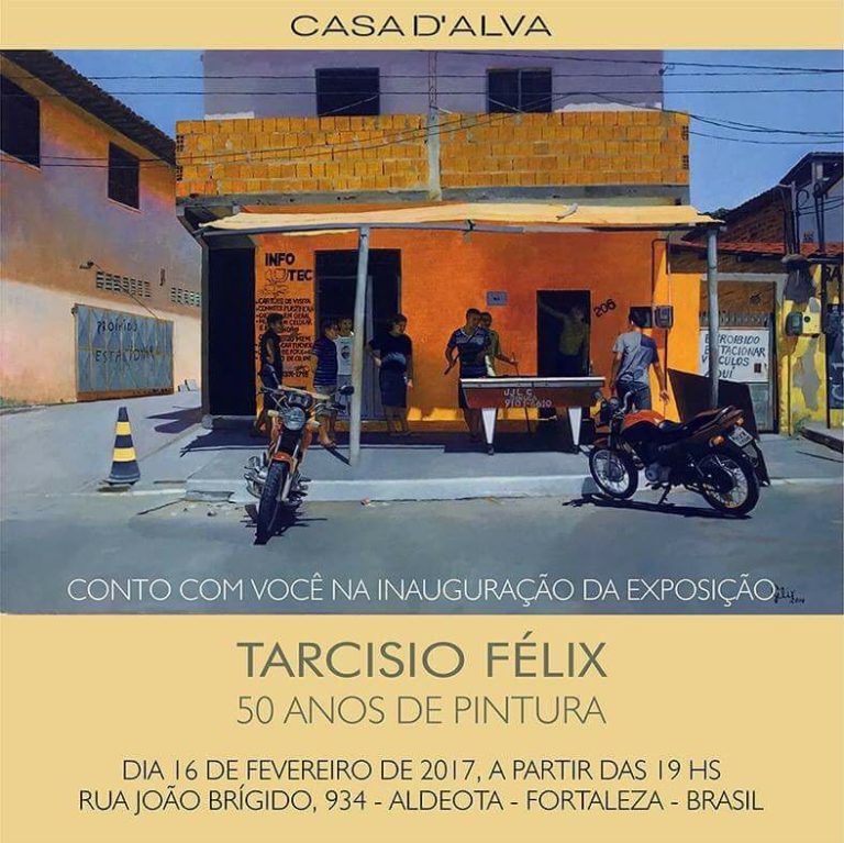 Casa D’alva expoe obras de Tarcisio Félix em comemoração aos 50 anos de pintura hiperrealista do artista
