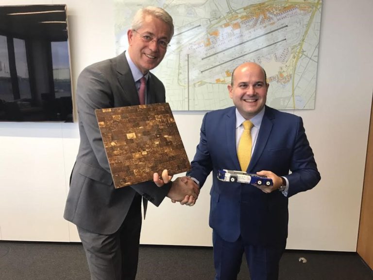 Prefeito Roberto Cláudio esteve em reunião com empresa alemã que irá administrar Aeroporto de Fortaleza