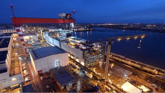 Inauguração do “Symphony of the Seas”