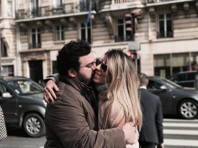 Patrícia Santiago e Alcimor Rocha Neto anunciaram a chegada da primeira filha do casal