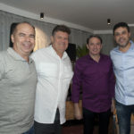 Marcio Menezes, Evandro Colares, Paulo Vale e Gustavo Queiroz