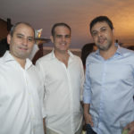 Andre Linheiro, Celio Gurgel e Gustavo Queiroz
