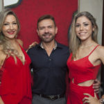 Carmem Rangel, Fred Carioca e Rejane Macedo_