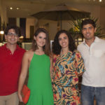 Laisa Linhares, Douglas Barreto, Manuele Rodrigues e James Pontes