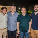 Marcelo Franco, Joaquim Araujo, Ariston Filho e Rodrigo Leal