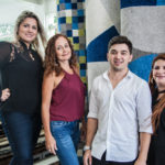 Teresa Bento, Michele Aguiar, Felipe Florentino e Eveline Lopes (2)
