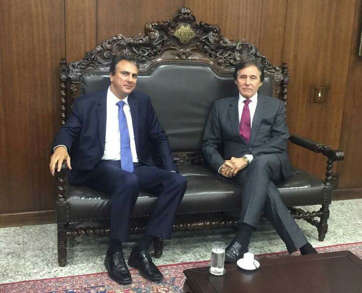 Camilo Santana esteve em Brasília