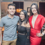 Bruno Calaço, Carla Barreira e Renata Alves