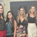 Carina Gomes, Thais Pontes, Isadora Alves, Amanda Dantas e Ianna Ivi