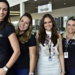 Dayse Terra, Viviele Gomes, Larissa Oliveira e Fernanda Ari