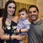 Juliana, Bernando e Atila Fernandes