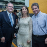 Lucas Martins, Luciana Vilas Boas e Aragao Neto