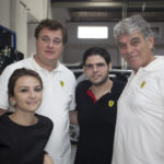 Maria Eduarda Machiaverni, Eduardo Alves, Rubens Sales e Claudio Boriero