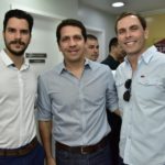 Thiago Portes, Bruno Oliveira e Carlos Fiuza
