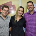 Vander Jamil, Livia Meneses e Fabiano Porto