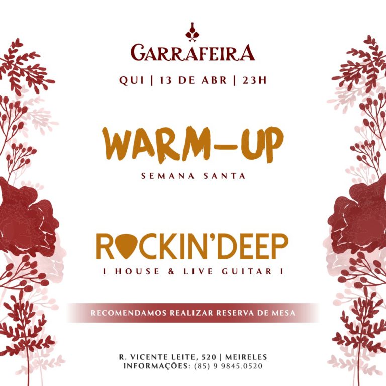 WARM-UP DA SEMANA SANTA NO GARRAFEIRA