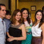Airton Façanha, Henrique e Naiana Façanha, Ana Cristina Mendes, Mariana e Daniel Façanha
