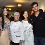 Ana Marcia, Ana e Ticiana Campos e Luca Lima