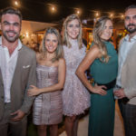 Cesar Fiuza,Mirela Dalolio, Lia Aragão,Carol Miranda e Marcio Guimas