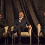 Eunicio Oliveira, Luiz Gastão e Elcio Batista_