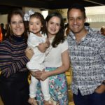 Fabiana Albuquerque, Ticiana Leitão e Italo Almeida