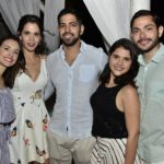 Gabriela Joasaba, Maria Filomena, Victor Medeiros, Nayara Nogueira e Magno Carvalho