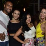 Julio Santos, Aline Mariano, Niah Pereira e Paula Fernandes