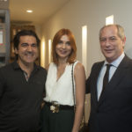 Junior Neves, Juliana Marques e Ciro Gomes