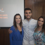 Keli Mota, Bruno Calaça e Andreia Nery