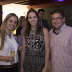Livia Menezes, Renata Santos e Wander Jamil
