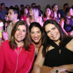 Nara Amaral, Elisa Oliveira e Andreia Rios