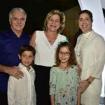 Pio Rodrigues, Stella, Ticiana, Marco e Beatriz Rolim
