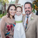 Silvia, Celina e Carlos Brandão
