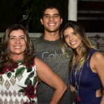 Solange Caetano, Haroudo Junior e Cibele Castro