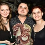 Thais Catane, Luide Yamawaki e Carla Braga