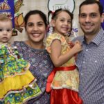 Bianca, Juliana, Melissa e Elizeu Batista