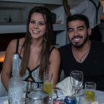 Catiane Fernandes e Carlos Abori