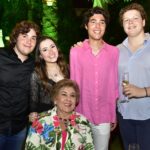Consuelo, Luciano, Liza e Lucca Dias Branco, Leonardo Cantonny