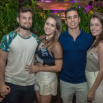 Dimitri Montenegro, Emanuela Lacerda, Igor Montenegro e Lorena Bezerra
