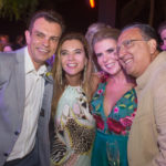 Fred Pinto, Desirée Soares, Alexandra Pinto e Galvão Bueno (1)