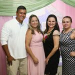 Geovanne, Jocy Jinkings, Leticia Ribeiro e Mirian Pontes