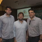 Livio Braga, Paulo Alencar e Eduardo Tertios